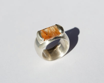 Fuzzy Clementine Ring